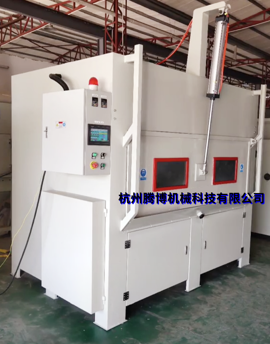 輥筒專用噴砂機(jī)，膠輥?zhàn)詣訃娚皺C(jī)