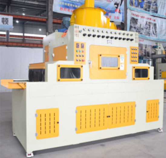 電熨斗專用噴砂機(jī)設(shè)備，輸送式噴砂機(jī)